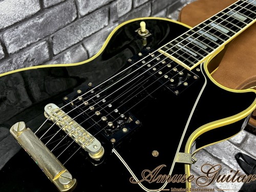 Gibson Les Paul Custom Ebony Black 1994 ALL Mahogany w/OHC 1994 Electric Guitar - Picture 7 of 11