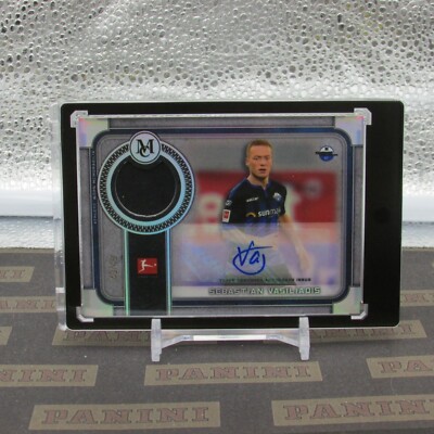 2020 Topps Museum Autograph Relic Sebastian Vasiliadis Soccer Card #MAR-SV