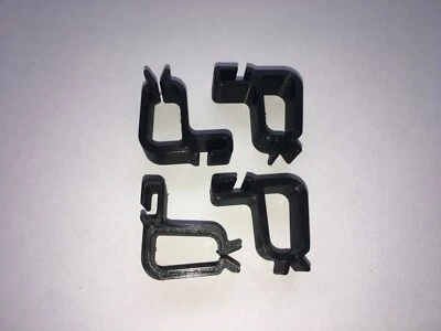3DP 4x Fluval Roma fish tank clips for cables, tubes and accessories