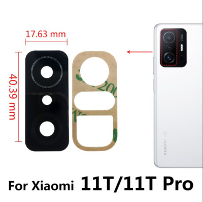 Kamera Glas für Xiaomi 11T und 11T Pro Kameralinse Scheibe Camera Glass Lens