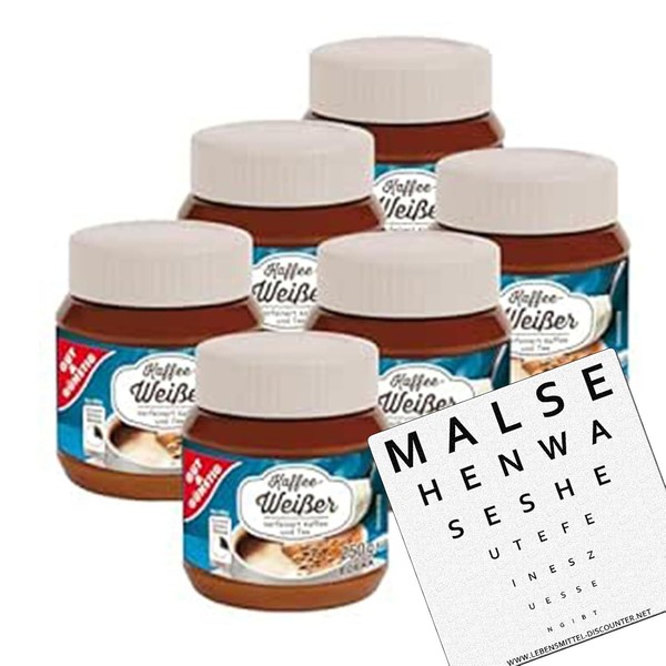Gut & GüNstig KaffeeweißEr Pulver Verfeinert Kaffee Und Tee 6Er Pack (6X250G)-image