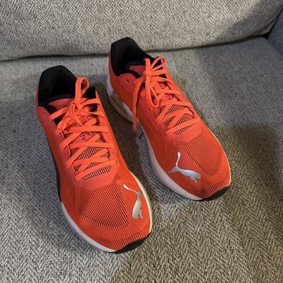 Puma Velocity Nitro 2 Women's Size 9 Running Shoes orange & Black Sneakers