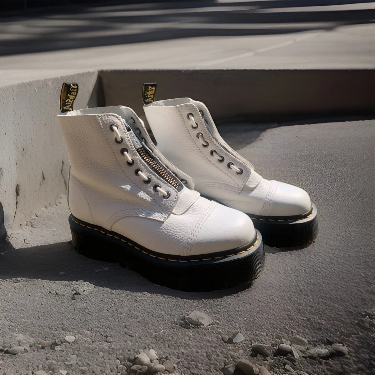 Dr. Martens White Shoes for Women for sale | eBay
