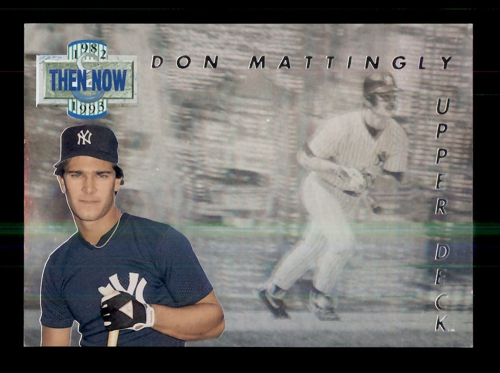 1993 Upper Deck - Then & Now Don Mattingly #TN13