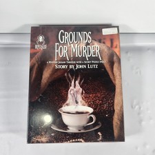 BePuzzled Grounds for Murder 1000 Piece Jigsaw Puzzle Mystery Difficult New 1994