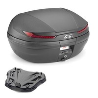 Givi V45N Bauletto 45LT + Piastra SR3104 FüR Suzuki AN 650 Burgman 2011-2012