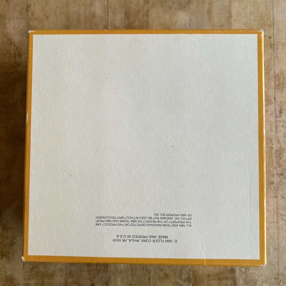 Caja de violonchelo Jumbo Fleer Basketball 1990-91 24 paquetes sellados de fábrica MICHAEL JORDAN Foto 4 de 4