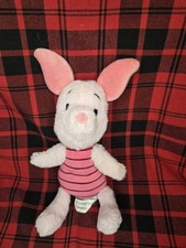 Disney Winnie The Pooh Piglet Plush Authentic Disneyland Disneyworld Plush