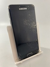 Samsung Galaxy A3 2016 Black 16GB 4.7" Android Smartphone Cracked Faulty #SF1