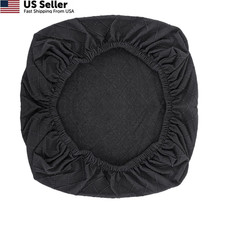 KALIONE Office Chair Cover Desk Seat Cover, Elastic Stretch Black