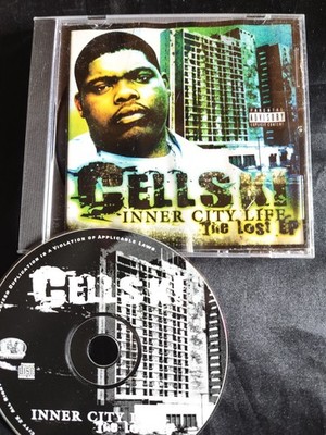 CELLSKI ''INNER CITY LIFE'' ''THE LOST EP'' 2002 HARD COPY REISSUE EP BAY AREA RAP