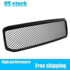 Fits 99-04 Ford F250 F350 Mesh Front Bumper Grill Grille FO1200359 Gloss Black 