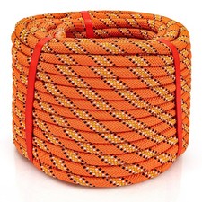 Professional Arborist Rope, 48-Strand 1/2in x 100ft, High Tensile Strength fo...