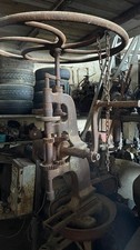 Trapano manuale a colonna d'epoca fine '800 inizi '900