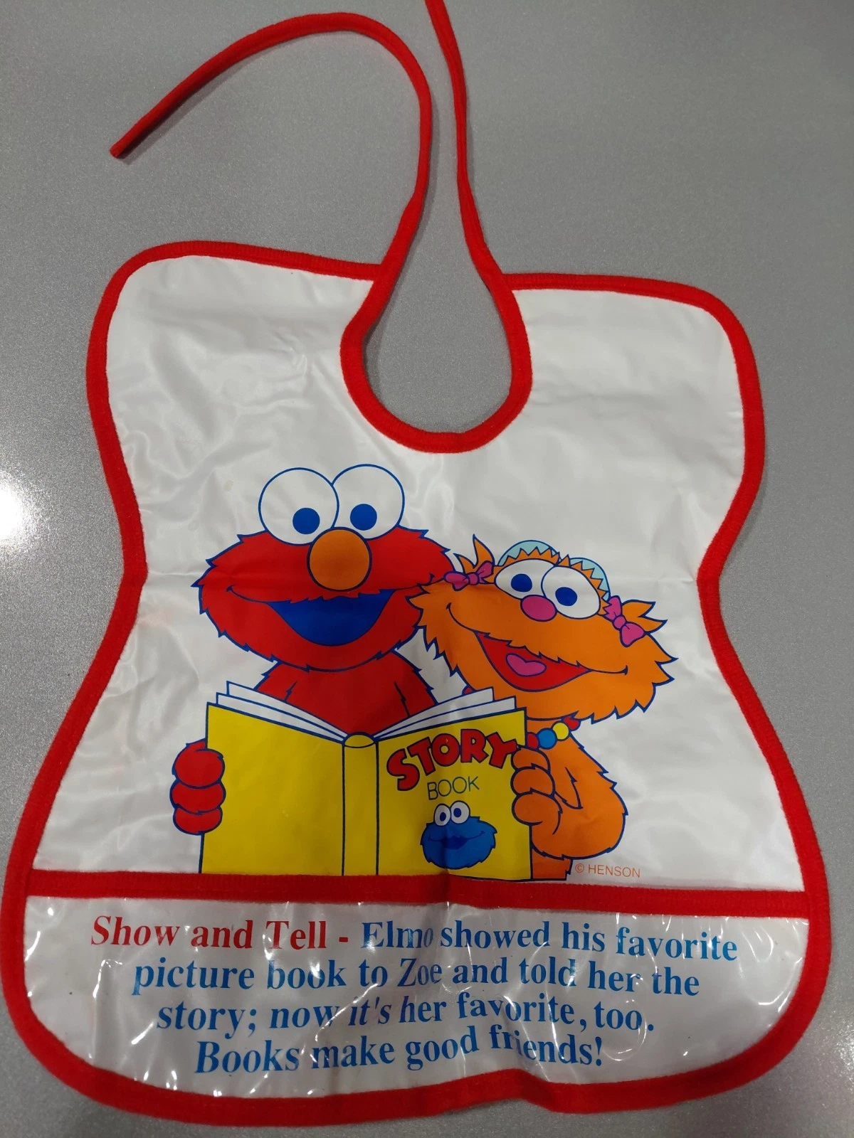 Vintage Bib Sesame Street Elmo And Zoe
Opens in a new window or tab