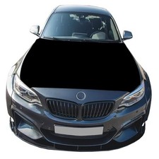 All Black Fabric Hood Cover for Car Hood Cover 4X5Ft, for Celebrations black