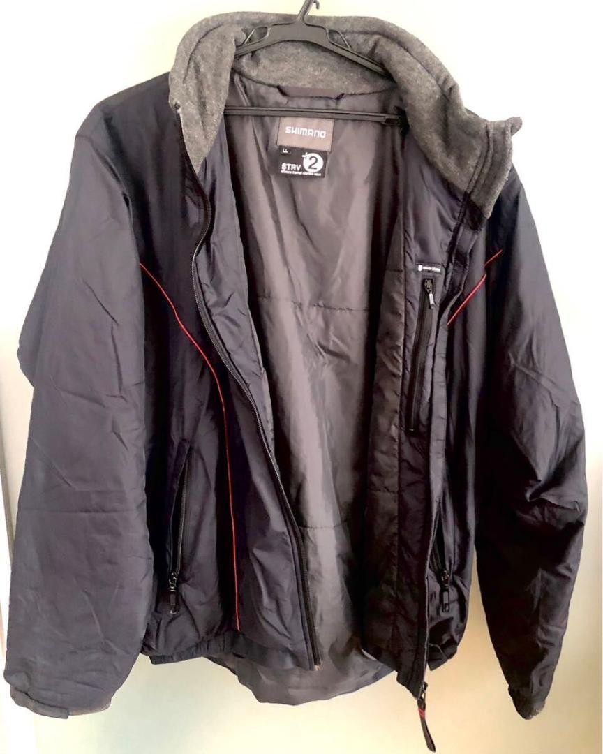 Shimano SHIMANO STRV+2 Batting Jacket LL Red Line Blouson | eBay