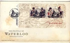 GB 2015  BATTLE OF WATERLOO SHEET FDC