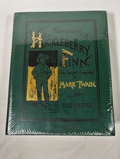Mark Twain’s Adventures of Huckleberry Finn - Brand New - 1885 illustrated