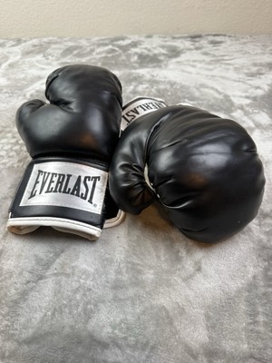 Everlast 12 oz. Sparring Gloves - Black White 