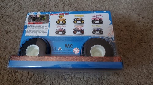 Hot Wheels Monster Jam GRAVE DIGGER The LEGEND 1/24 Scale Die-Cast Truck Neu in OVP - Bild 2 von 2