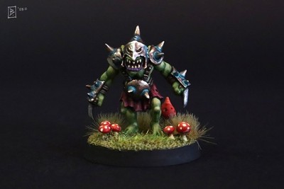 Pro Painted Kev Adams Four A Miniatures Orc Champion - Orcs & Goblins
