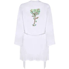 'Tree Of Hearts Blossoms To Life' Adult Dressing Robe / Gown (RO051955)