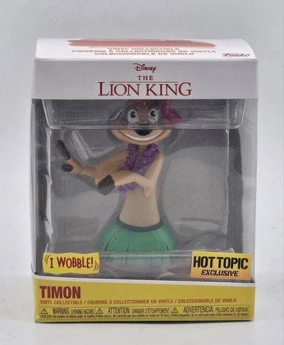 Funko Disney TIMON The Lion King I WOBBLE Hot Topic Exclusive Vinyl Figure