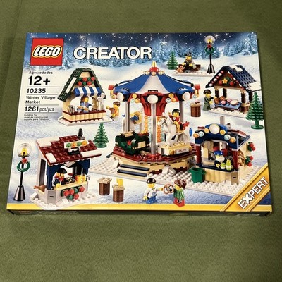 LEGO Creator Expert Winter Village Market 10235- Brand New In Factory Sealed Box