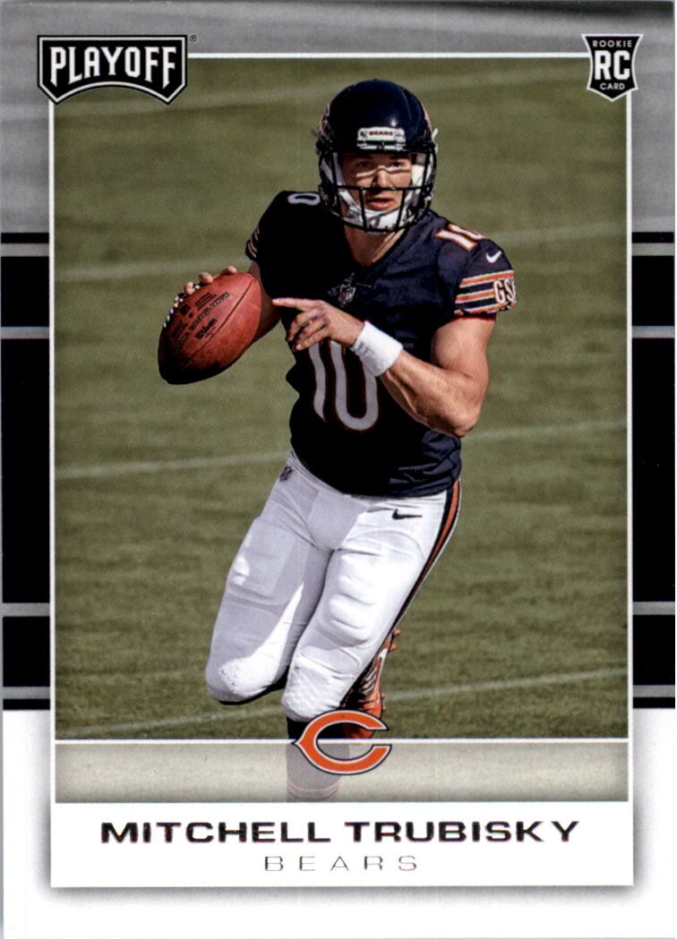 2017 Playoff #202 Mitchell Trubisky RC - FB