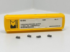 KENNAMETAL NG1094L New Carbide Grooving Inserts 1173652 Grade K420 4pcs