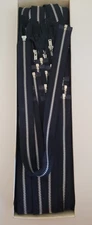 Vintage Talon Metal Zephyr Zippers 21" Navy Blue Open End $2.99 Each