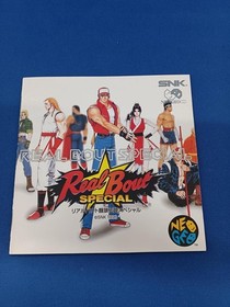 SNK Neo Geo CD Real Bout Fatal Fury Special Fight Game Used Disk