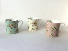 Katie Alice Cottage Flower Mug - Apple Blossom Set of Three  330ml