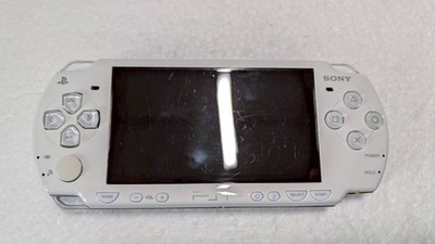Sony PSP-2000 Ceramic White Handheld Console Region Free Tested Working Japan