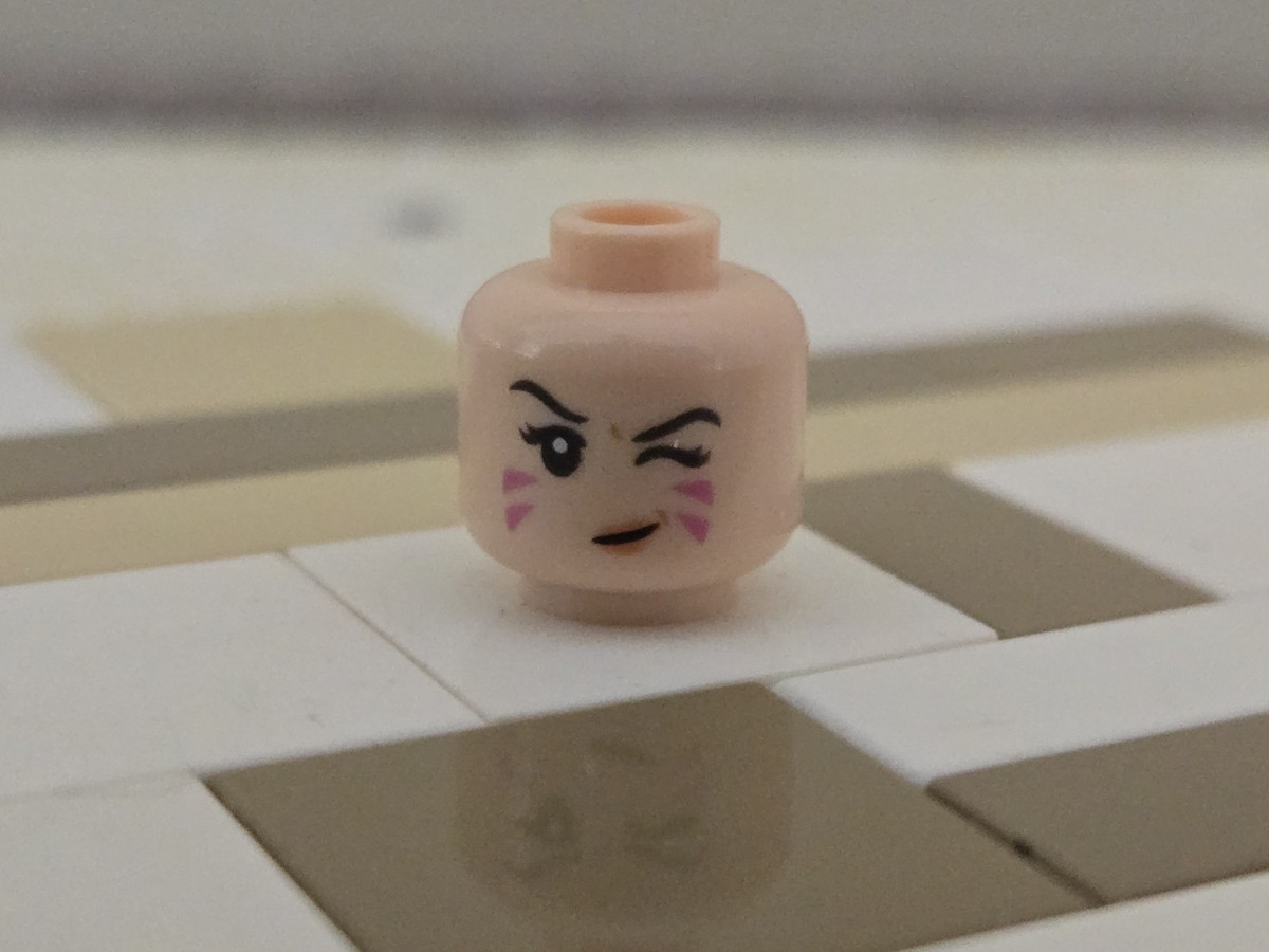 LEGO D.Va (Hana Song) Minifigure ***HEAD ONLY*** Overwatch 75973