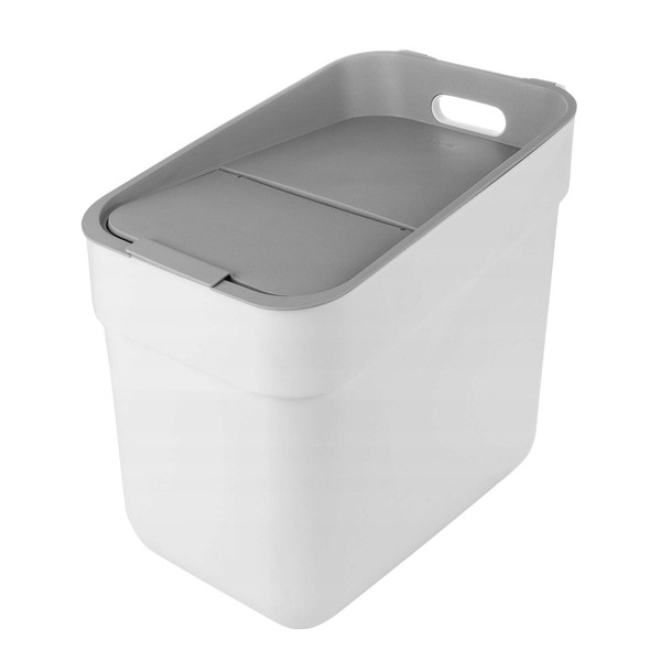 Cubo Curver para el Reciclaje, 20 Litros Blanco listo para recoger ya hoy