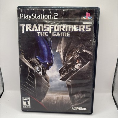 Transformers The Game Sony PlayStation 2 PS2 CIB Complete Good