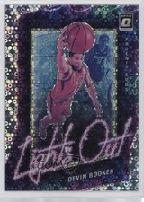 2020 Panini Donruss Optic Lights Out Fast Break Holo Prizm Devin Booker #5 qf4