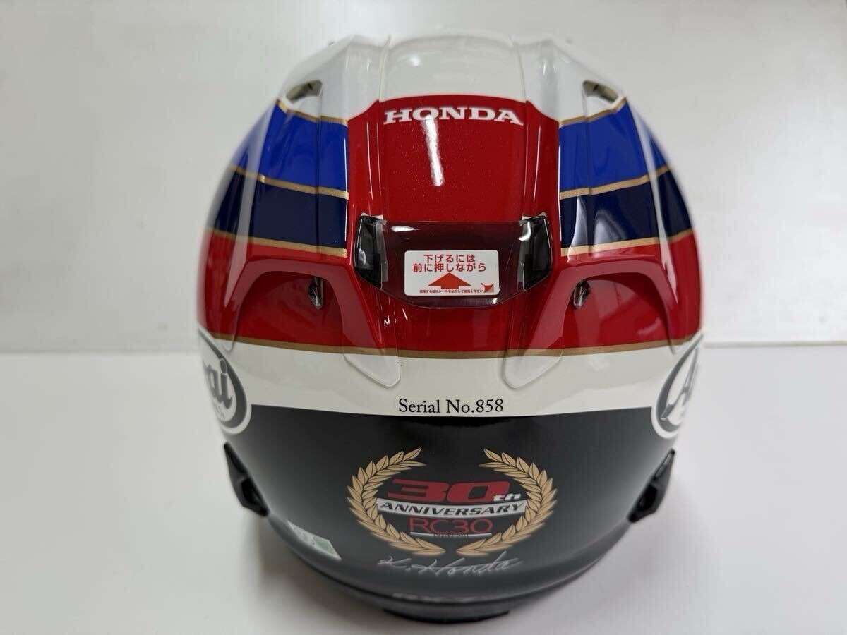 ARAI HONDA RX 7X RC30 30TH Anniversary Limited Edition Helmet M