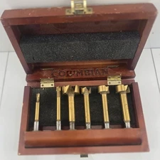 Columbian 6pc Titanium Coated Forstner Bit Set