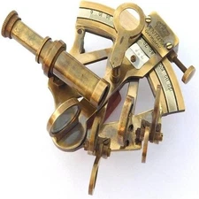 Brass Nautical Sextant Maritime Astrolabe Marine for Office, Gifting Item