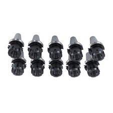 New 10Pcs CAT40-ER32 Collet Chuck 2.76" 70mm Length Tool Holder Set