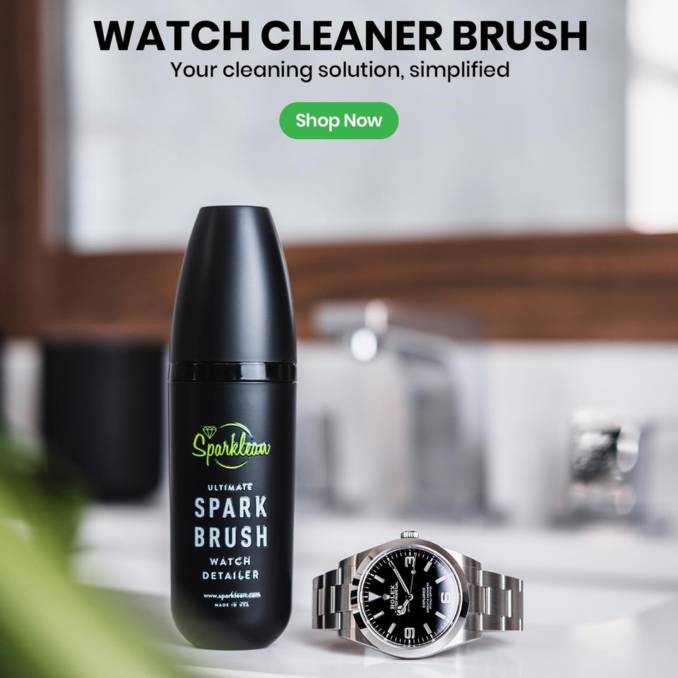 Sparkbrush Premium Watch Cleaner Kit - Ultimate Watch Cleaning Brush ...