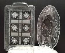 Plastic Serving dishes Clear