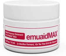EMUAIDMAX Ointment for Itchy Skin, Maximum Strength Treatment for Athlete's F...