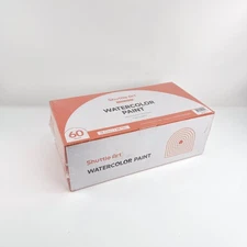 Shuttle Art 60 Pack 12 Colors Watercolor Paint Set Bulk New Sealed