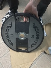 Disco Ghisa Gommato Technogym 20 Kg