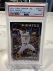 2024 TOPPS CHROME UPDATE USC27 PAUL SKENES RAYWAVE REFRACTOR