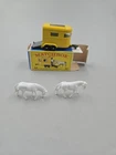 Vintage 1960s Matchbox Lesney Horse Trailer Yellow With Original Excellent...
